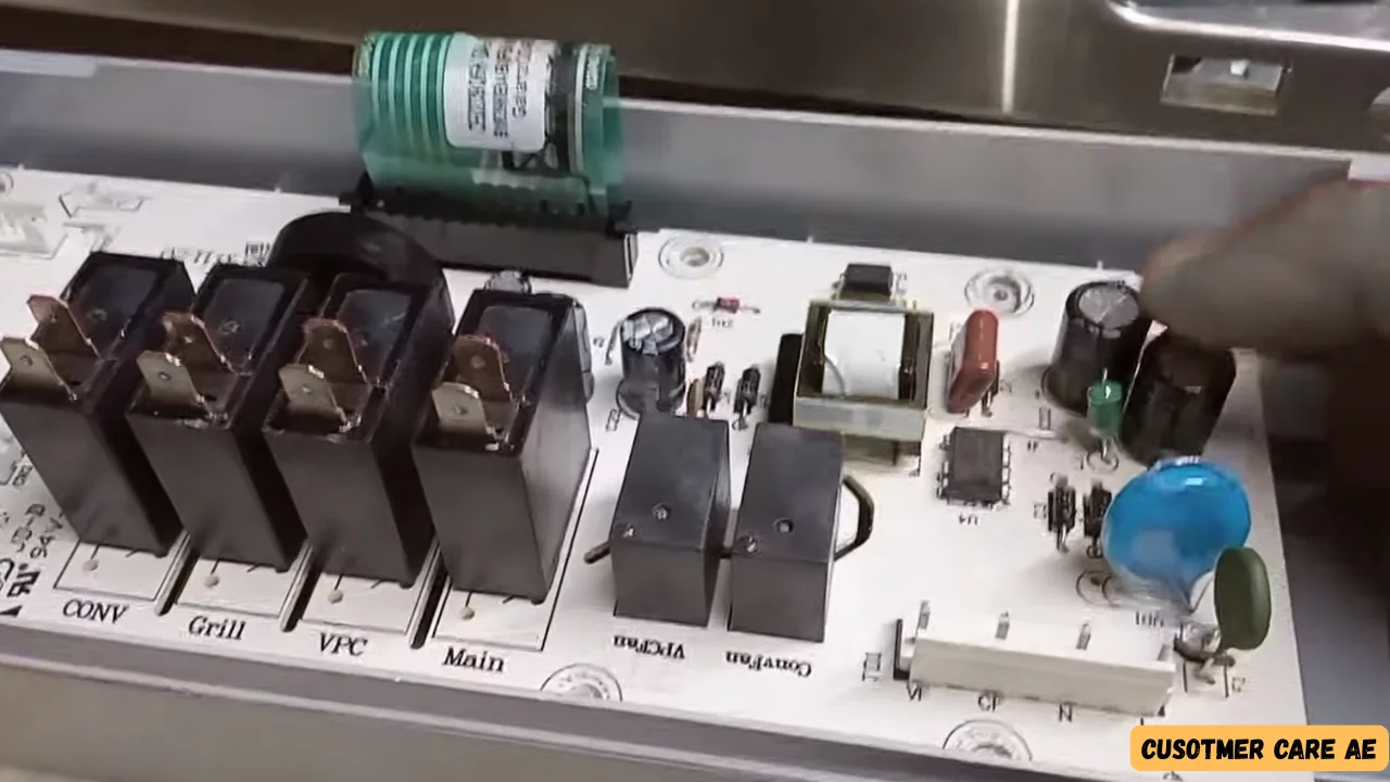 Microwave PCB control board repair dubai