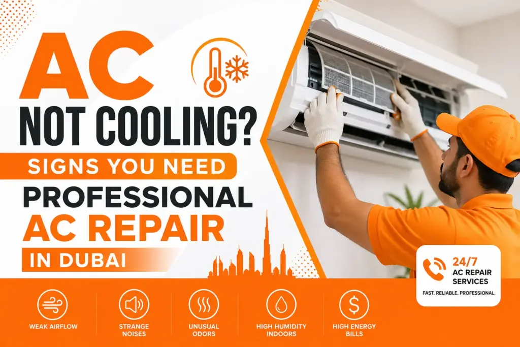 AC Not Cooling Signs You Need Professional AC Repair in Dubai